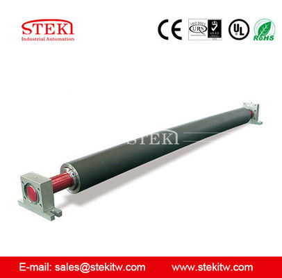 Roller de caucho curvado para la impresión y corte de maquinaria textil Tamaño máximo del cuerpo 3000 mm