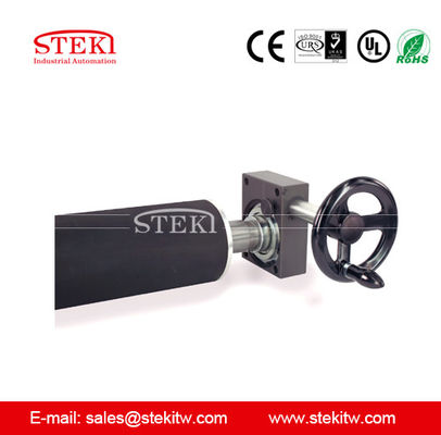 Diámetro del eje de 100 mm ACR Tipo Pu Roller de caucho Revestido con Roller de 1400 mm Min Tamaño del cuerpo
