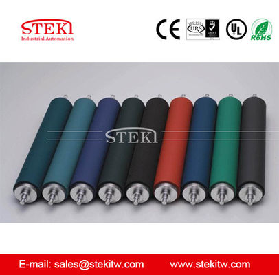 Diámetro del eje de 100 mm ACR Tipo Pu Roller de caucho Revestido con Roller de 1400 mm Min Tamaño del cuerpo