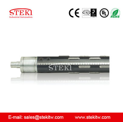 Eje de cuerda de aluminio recubierto con óxido negro para máquina cortadora de 3000Nm de capacidad de par
