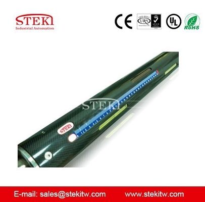 Revestido con óxido negro STEKI 2024 3&quot; Tipo deslizante Eje de aire Cuerpo de aluminio 30 mm Finales cuadrados L1 1600 mm L3 1920