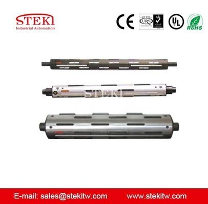 Revestido con óxido negro STEKI 2024 3&quot; Tipo deslizante Eje de aire Cuerpo de aluminio 30 mm Finales cuadrados L1 1600 mm L3 1920