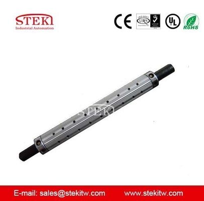 Revestido con óxido negro STEKI 2024 3&quot; Tipo deslizante Eje de aire Cuerpo de aluminio 30 mm Finales cuadrados L1 1600 mm L3 1920